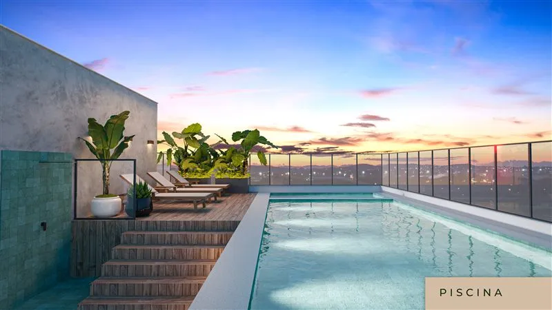 Piscina no rooftop